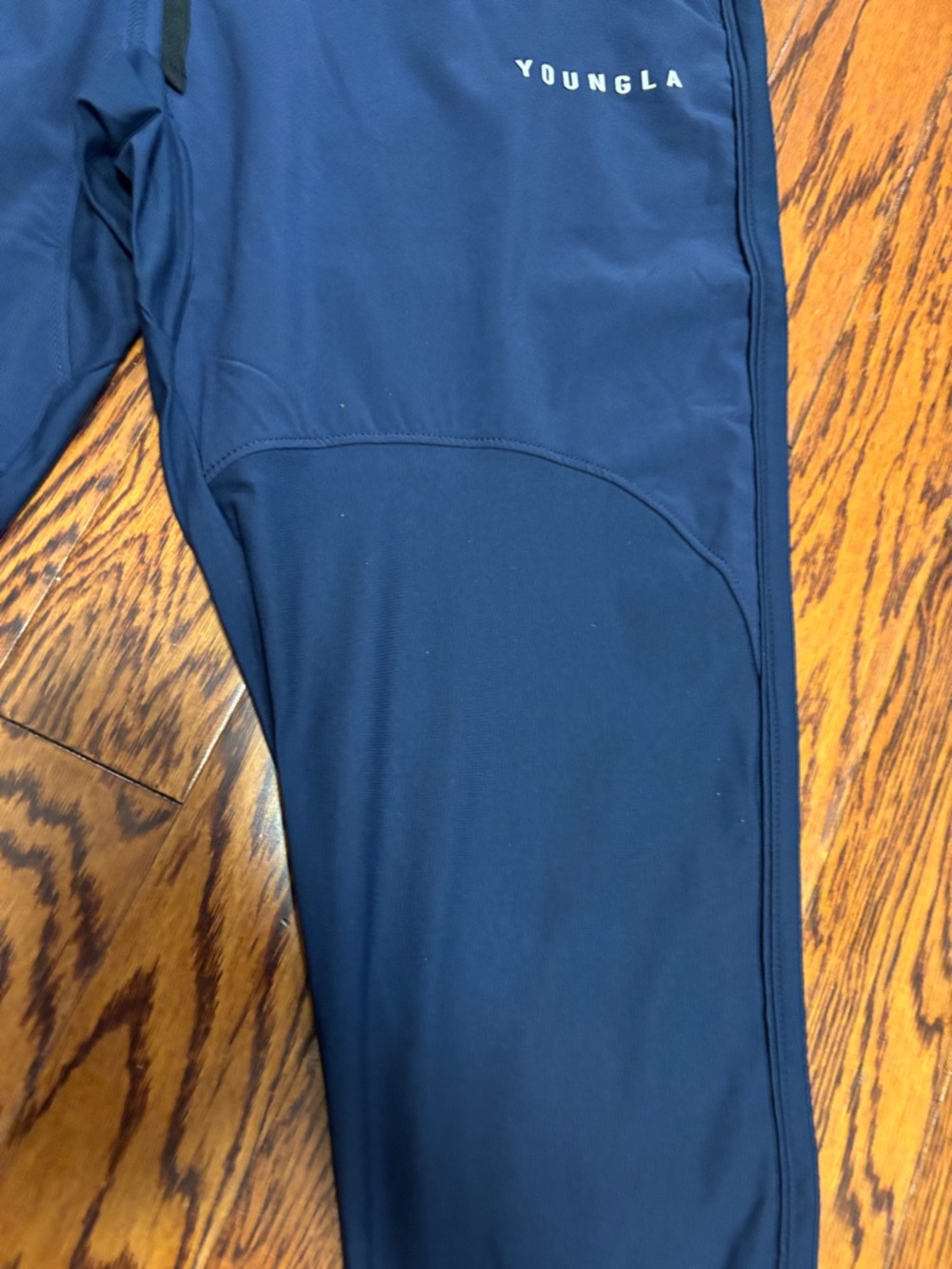 YoungLA Navy Blue Trackpants Size: Small NWT - Picture 4 of 8